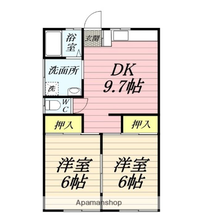 メゾンみゆきの間取り