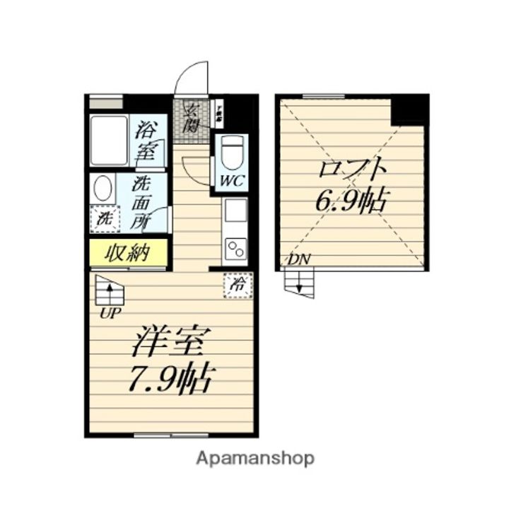 桜森スクエアⅡの間取り