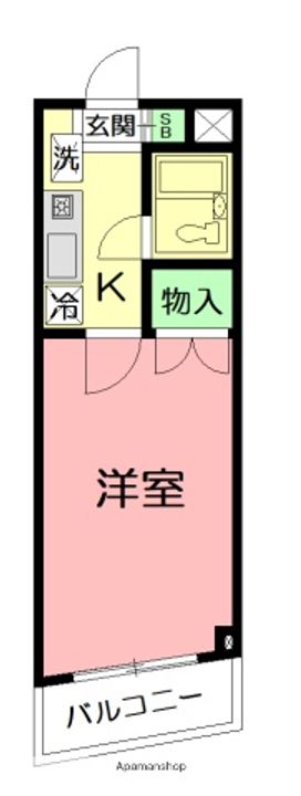 岩田ビルⅢの間取り