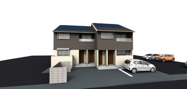 神奈川県大和市下鶴間の賃貸アパートの外観