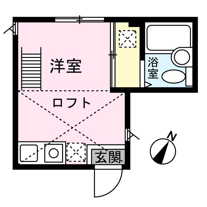 ビリオンハーバーⅢ201の間取り