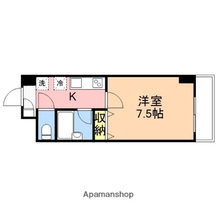 オルザス新潟の間取り