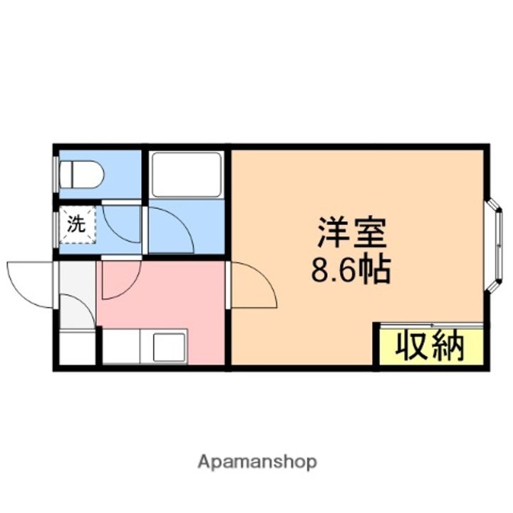 クレセント紫竹山の間取り