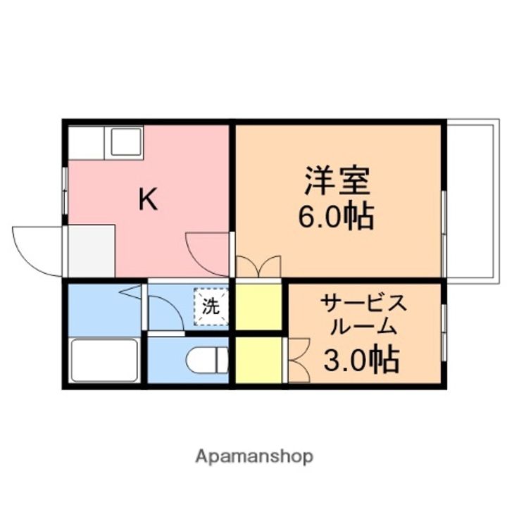 SAJA−SUNLIGHT204の間取り