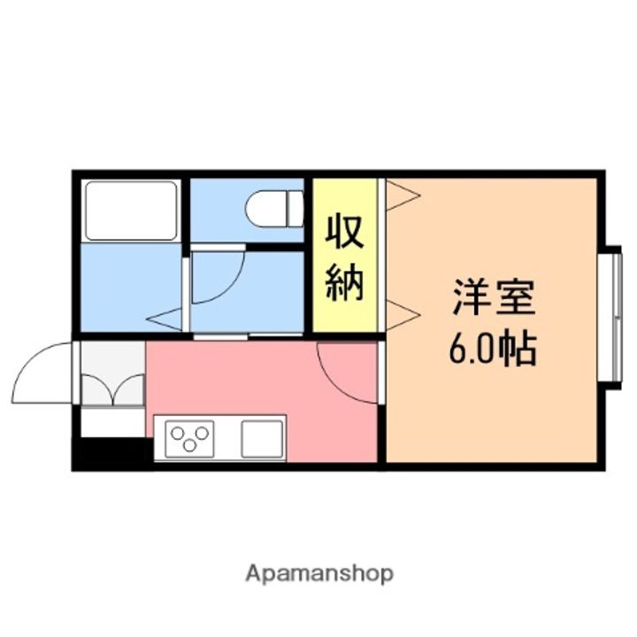 ファーストクラス県立大学前の間取り