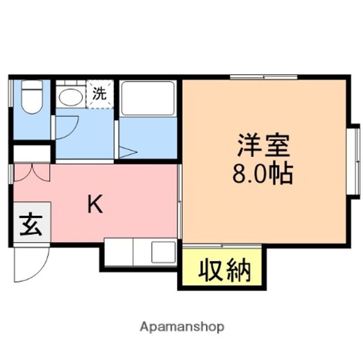 メロディー205の間取り