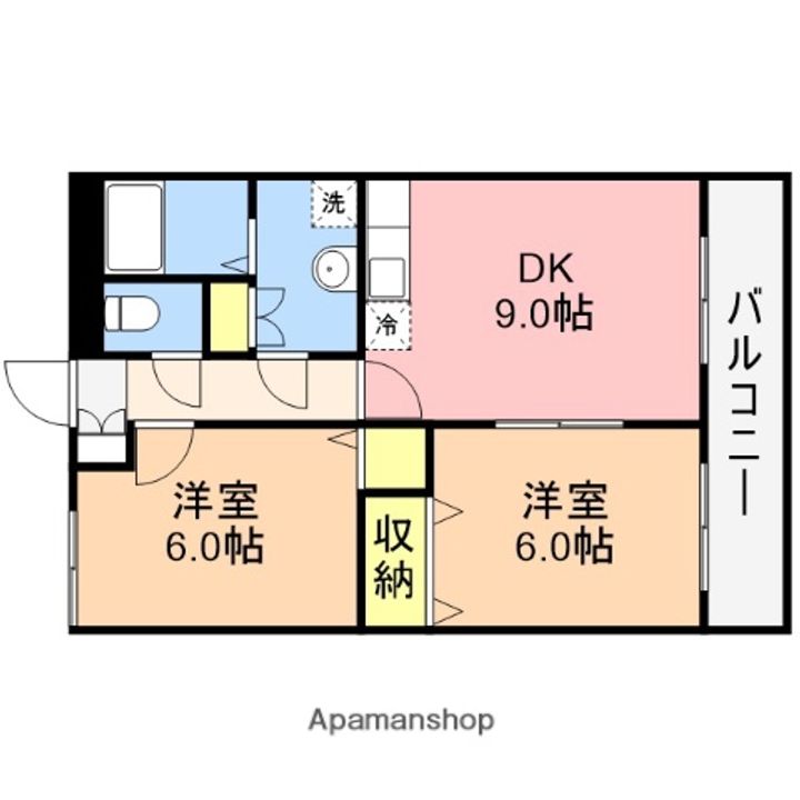 アルエット103の間取り