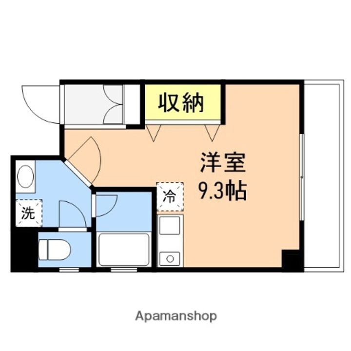 サンシャルム万代の間取り