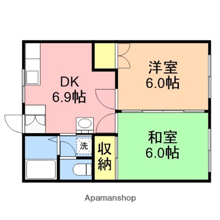 サニーハウス宮田の間取り