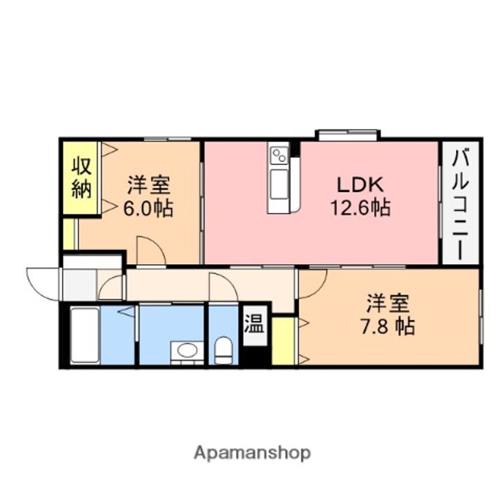 グランリーオ大川前の間取り