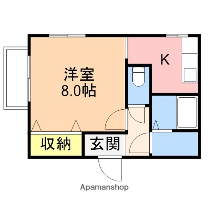 コーポたんぽぽの間取り