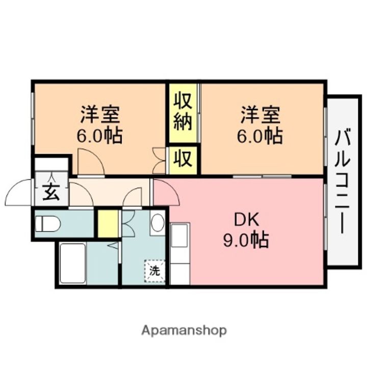グランドマンションの間取り
