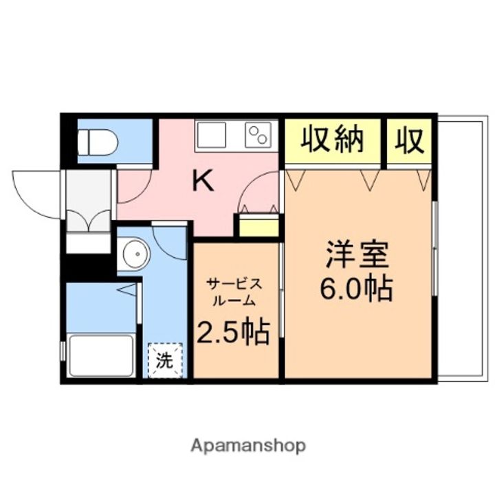 アーバン上大川前103の間取り