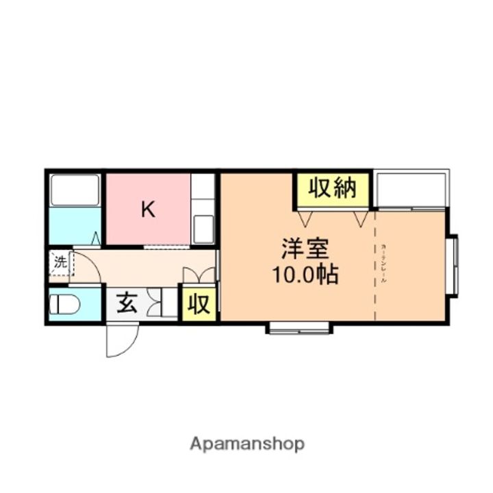 アドインハウスK202の間取り