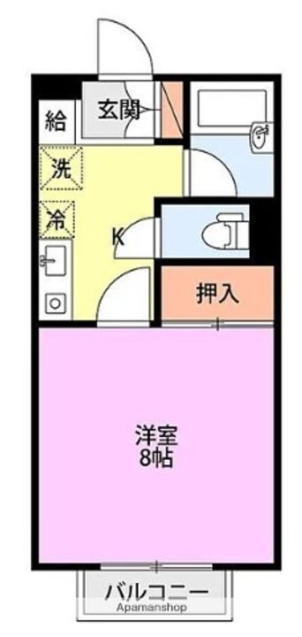 パーシモンコートの間取り