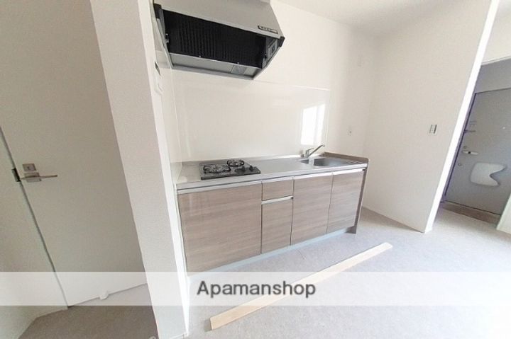 新潟県新潟市中央区関屋本村町1丁目の賃貸アパートのキッチン