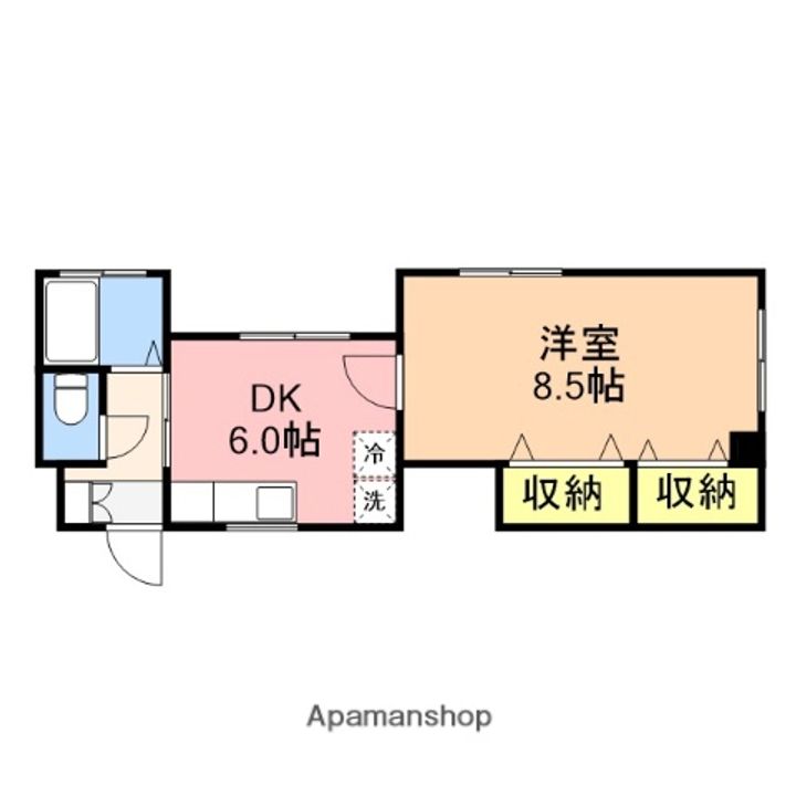 コーポラスゆたかの間取り
