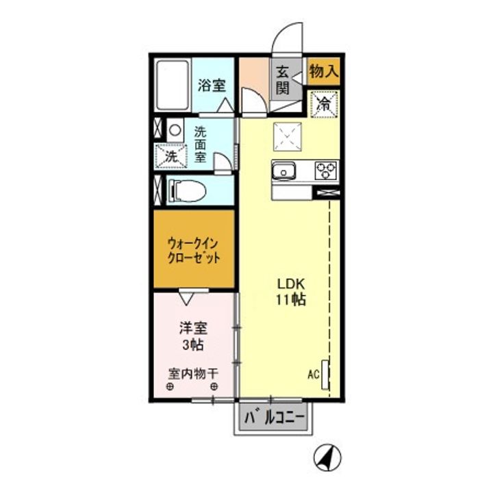 トリトンの間取り
