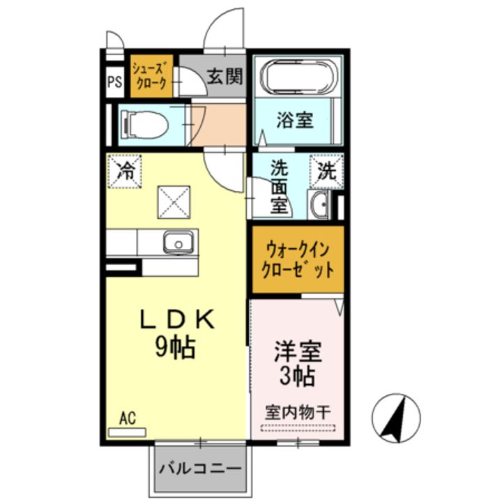 メゾンさくらの間取り