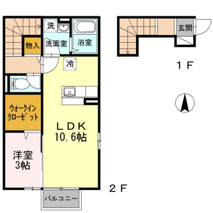ボナールの間取り