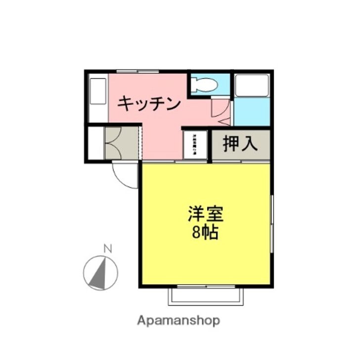 コーポ陽の間取り