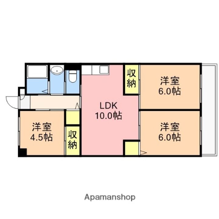 ホンダマンションの間取り