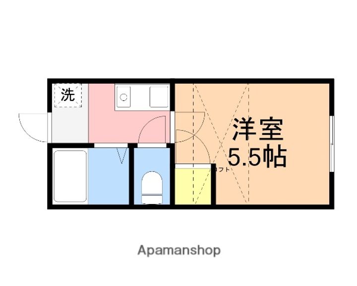 ハーモニック優の間取り
