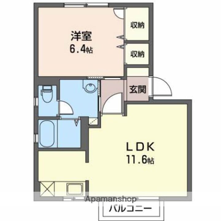 ベルセゾンの間取り