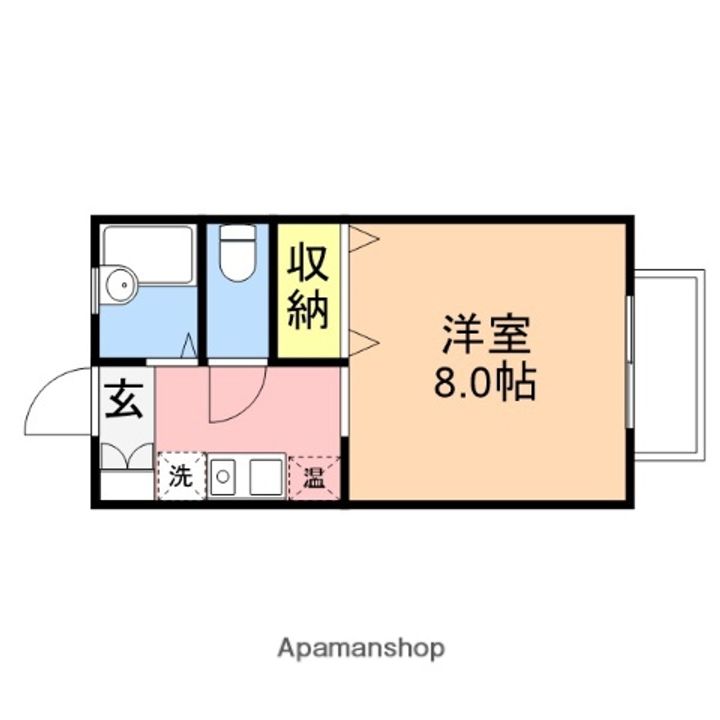 プレ・コート上新栄町102の間取り