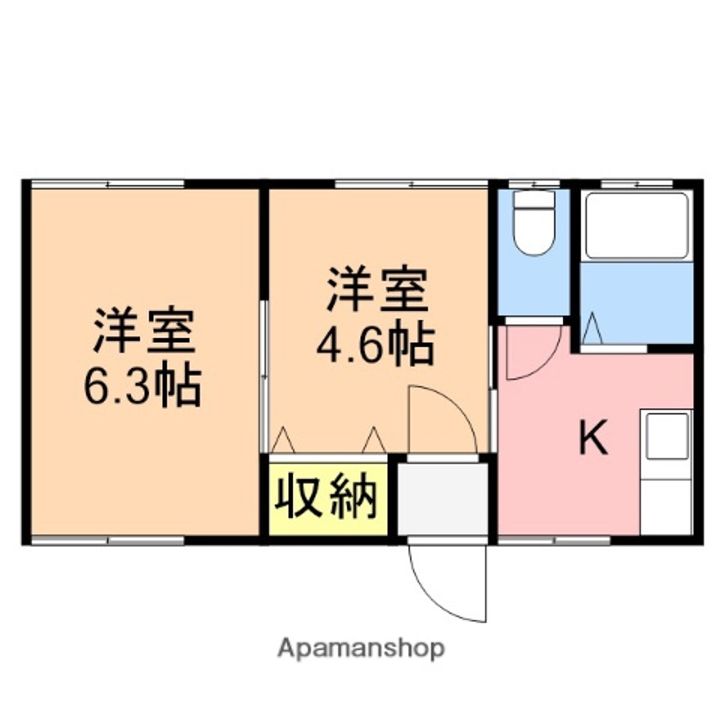 ラピス201の間取り