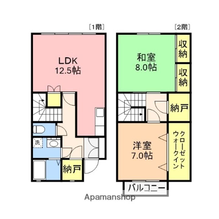 フォレストイン5の間取り