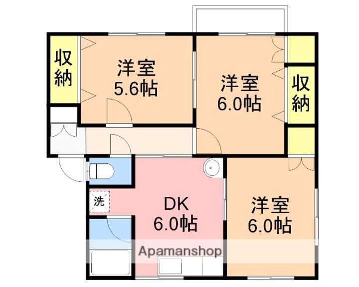 シティコーポⅢの間取り