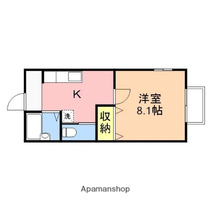 コーポあじさいの間取り