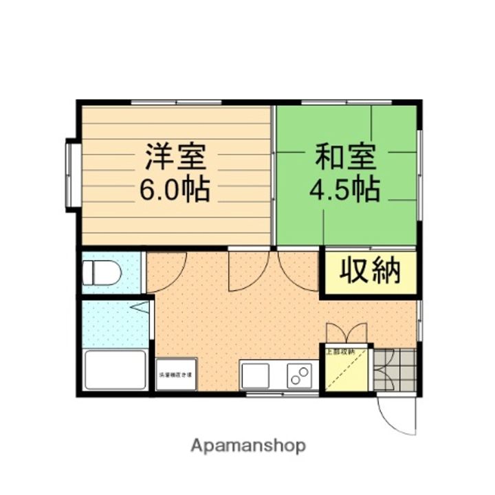 RIVABLE(リベイブル)小針台1-Aの間取り