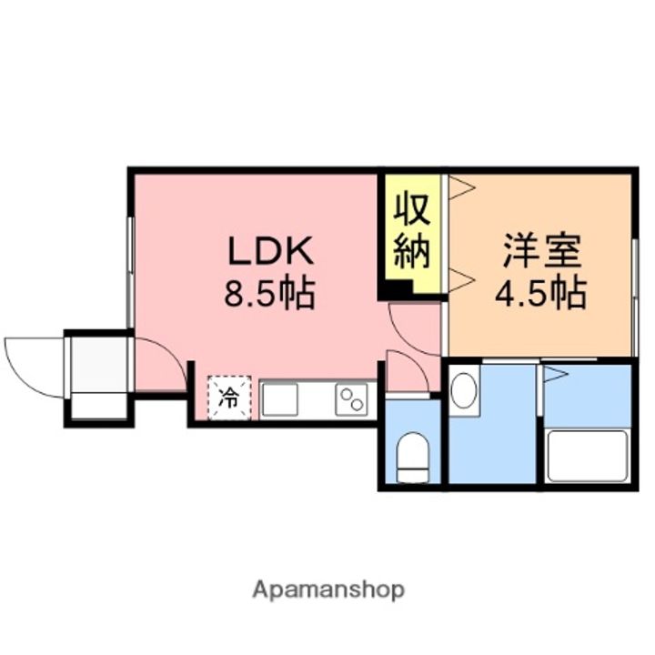 イーリッチテラス関屋本村の間取り