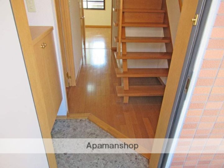 ヴェルドミールD棟1の玄関