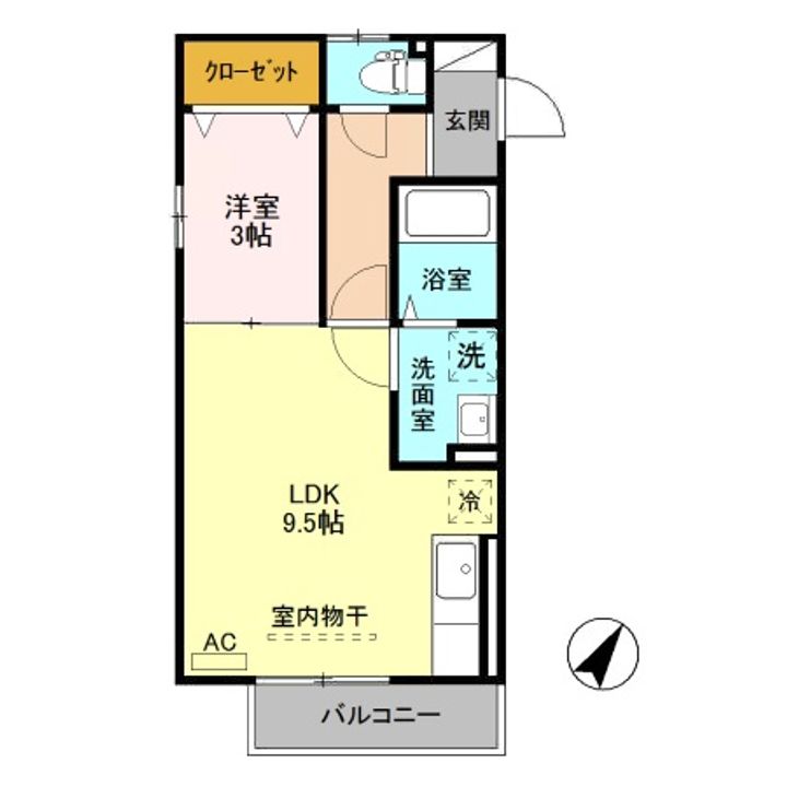 アイビスの間取り
