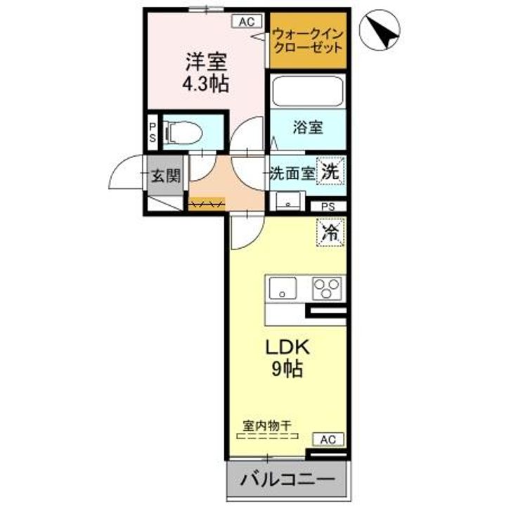 プレミアステイツYの間取り