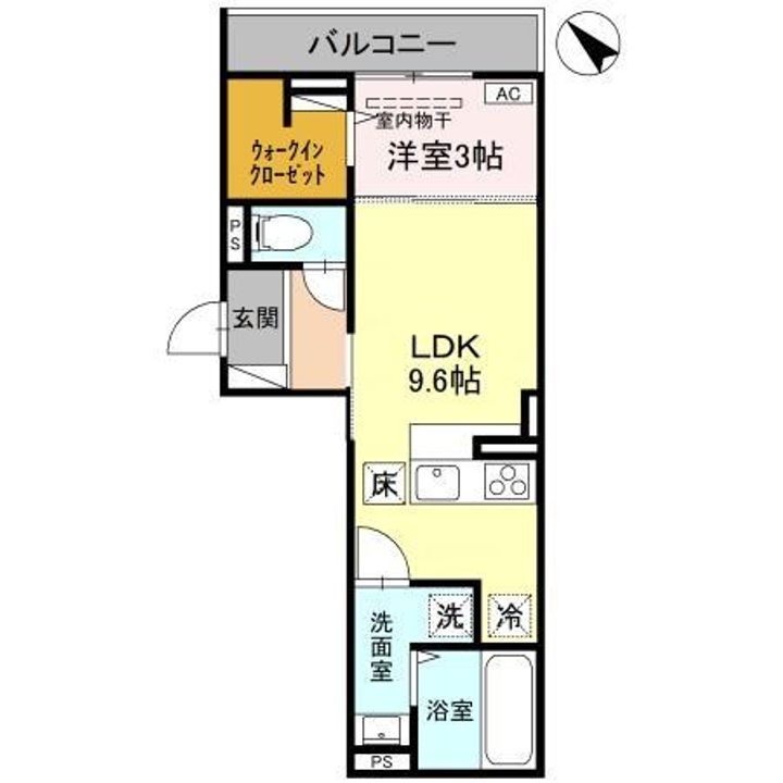 プレミアステイツYの間取り