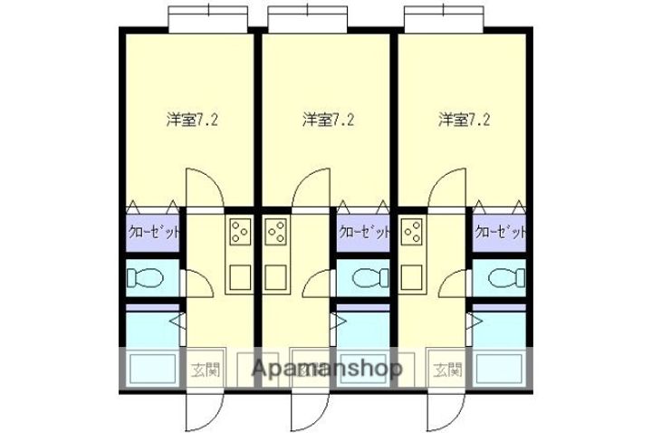 クレールヒルの間取り