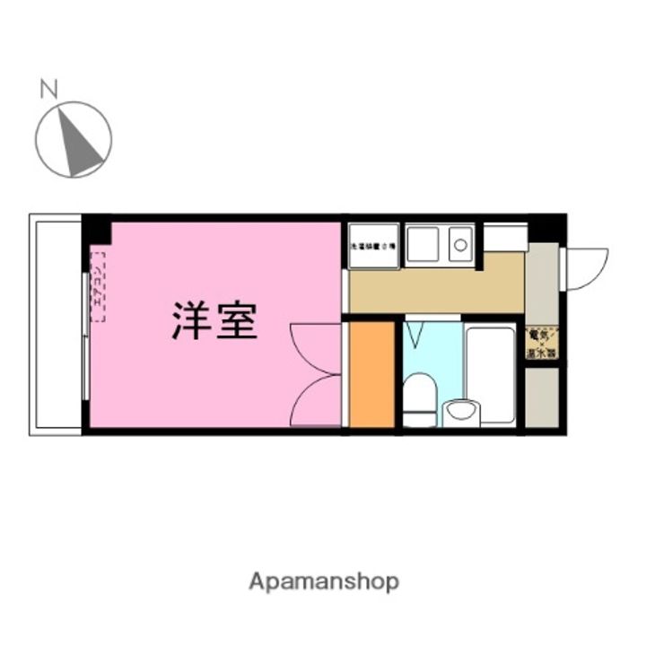 オクトワール長岡中央312の間取り