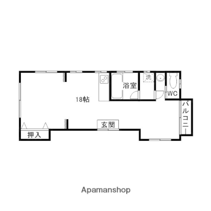 サンストリートM201の間取り