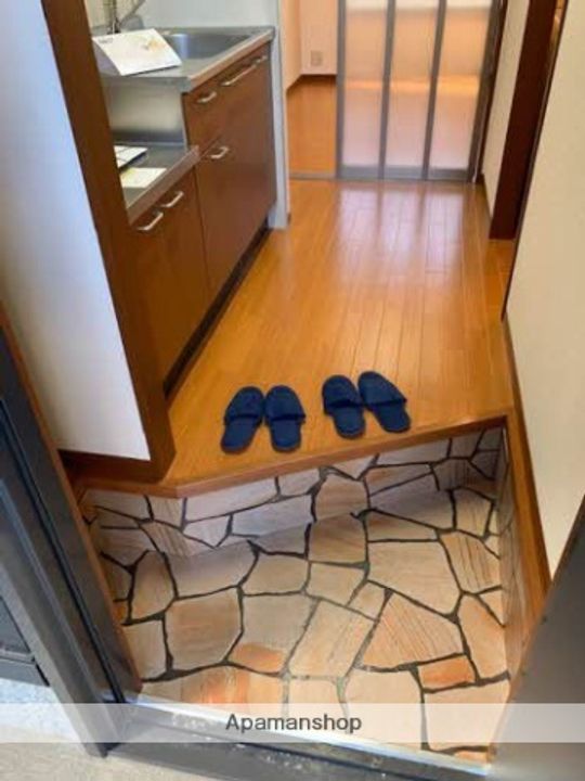 メゾンドトーエーAの玄関