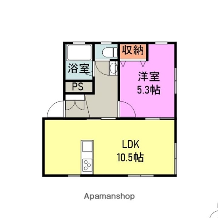 コーポA−2201の間取り