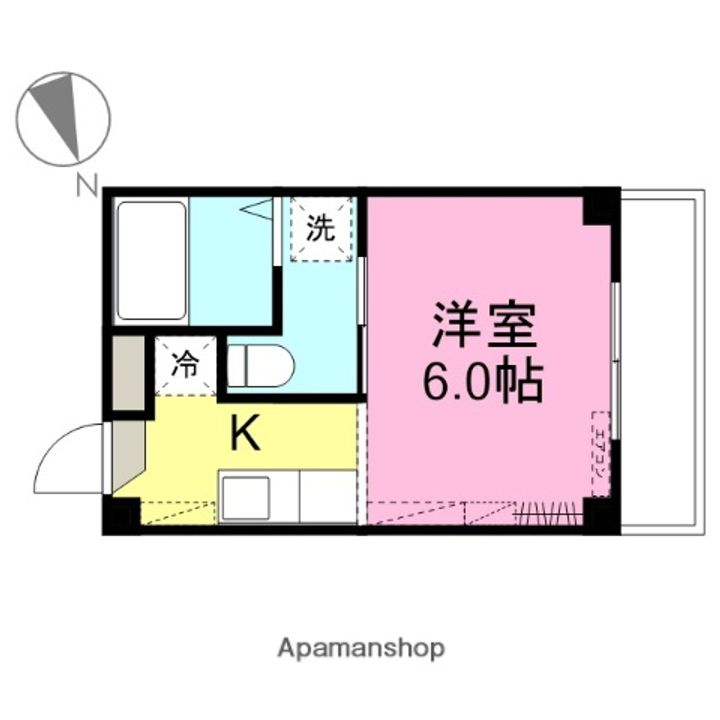 アネックス千手の間取り