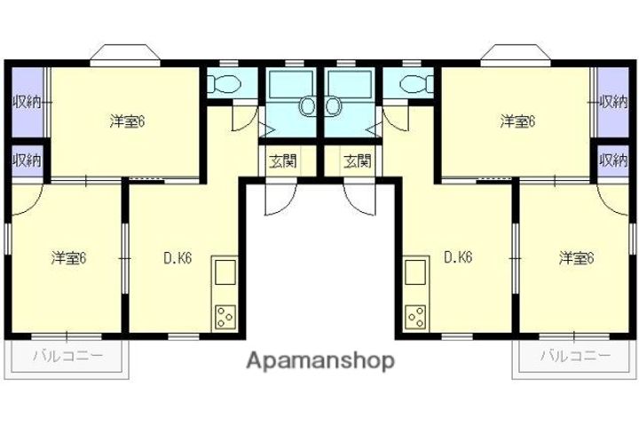 エクセルプレジオAの間取り