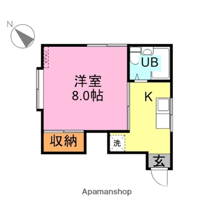 コーポ・アルファの間取り