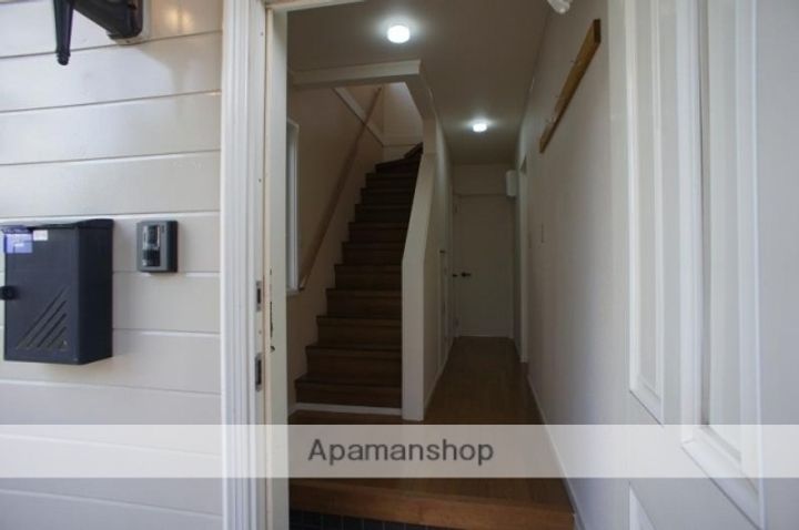 土合タウンハウスA8の玄関