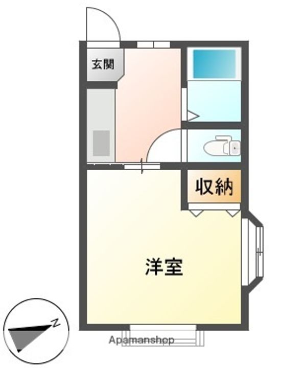 メゾンド・セラビの間取り