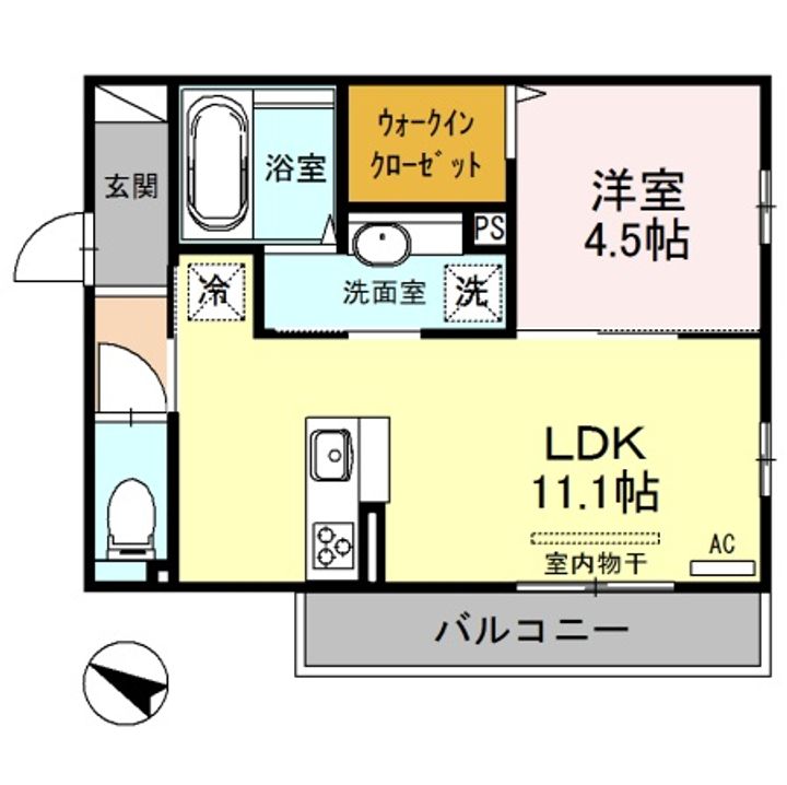 カーサ庄衛門 CASA SYOEMONの間取り